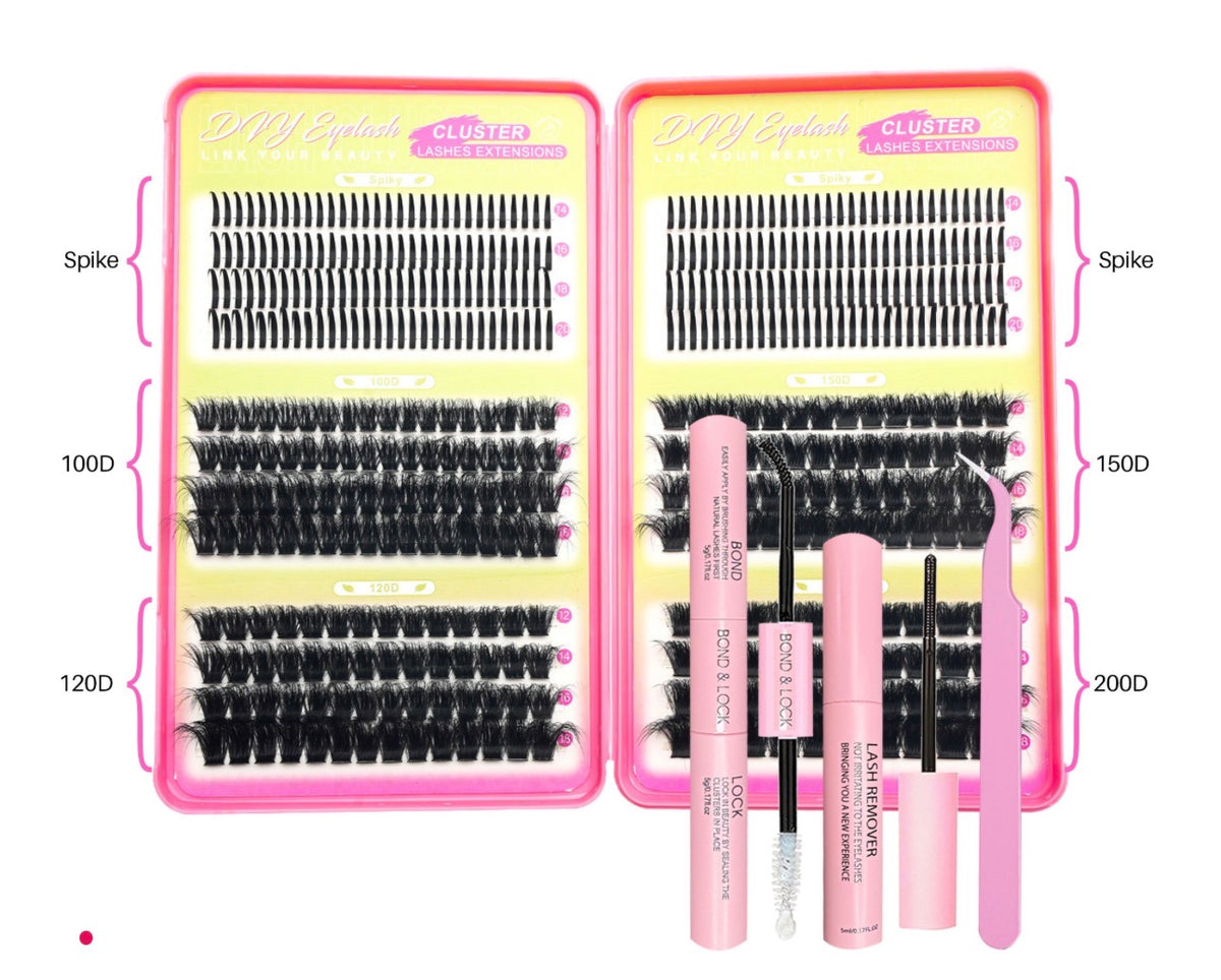 LAYELUXE Signature Lash Book  (Bond, Seal, Remover, Applicator)