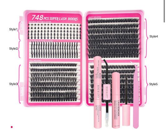 All-in-One Lash Book (Bond, Seal, Remover, Applicator)